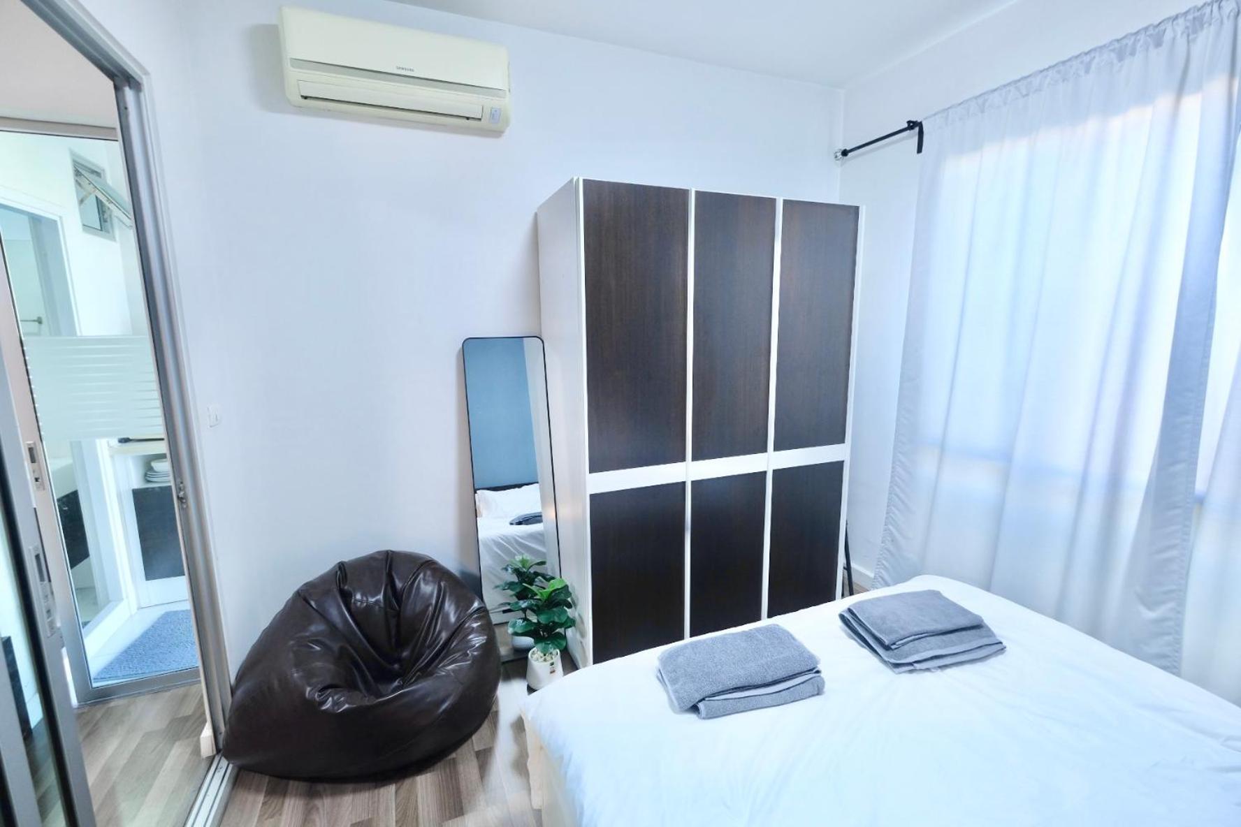 7Min Bkk Airport - Free Pick Up - Malls Nearby Bangkok Exterior photo